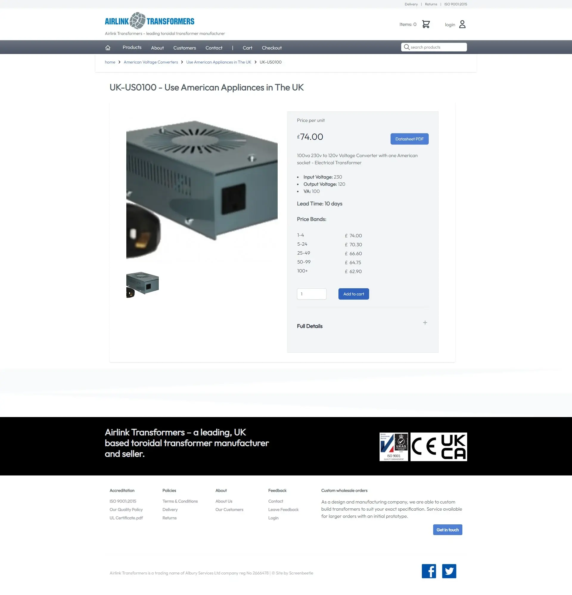 Before PDP Airlink Transformers